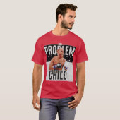 Jake Paul The Problem Child handtekening T-shirt (Voorkant volledig)