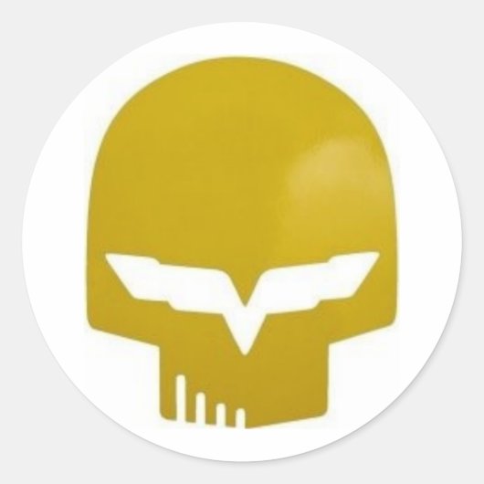 Jake Ronde Sticker (Voorkant)