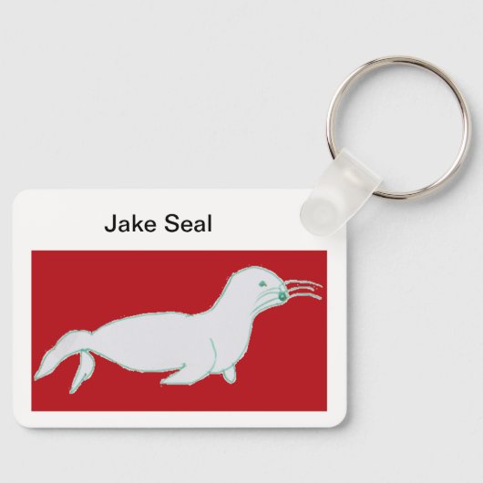 Jake Seal Identiteitssleutelhanger Sleutelhanger (Voorkant)