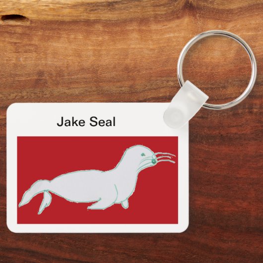 Jake Seal Identity Keychain (Voorkant)