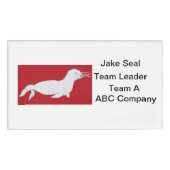 Jake Seal Name Tag (Voorkant)