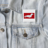 Jake Seal Vierkante Button 5,1 Cm (In situ)