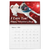 Jake the Adventure Pug 2016 Calendar Kalender (Feb 2026)