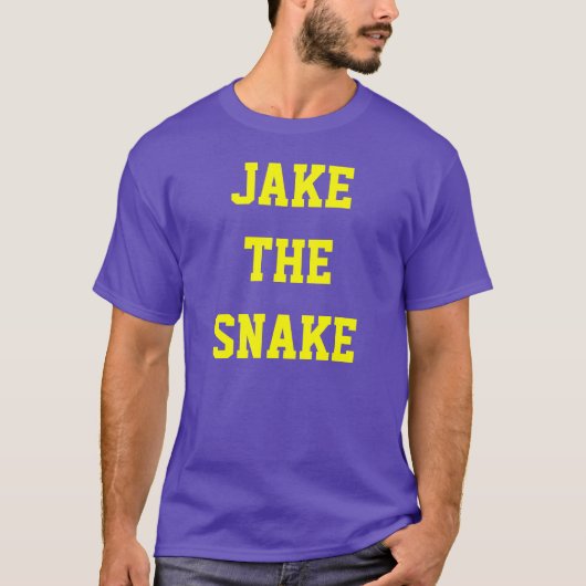 Jake the Snake T Shirt (Voorkant)