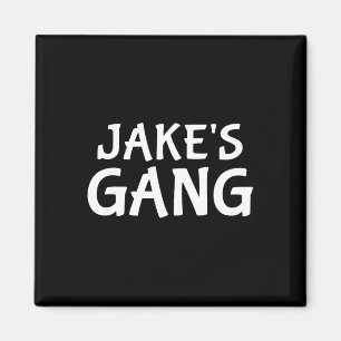Jake's Bende Voornaam Jake Bachelor Party Wedding Magneet