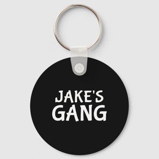 Jake's Kerkeraad Voornaam Jake Jonggezellenfeest T Sleutelhanger (Voorkant)