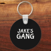 Jake's Kerkeraad Voornaam Jake Jonggezellenfeest T Sleutelhanger (Voorkant)