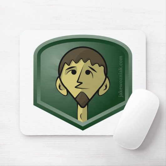 JakeWozniak.com Muismat (Met muis)