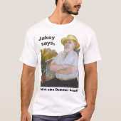 "Jakey Says" PA Nederlands design T-shirt (Voorkant)