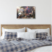  Jakob Bogdani Birds and Deer in Landsca Canvas Afdruk (Insitu (Slaapkamer))