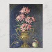 Jakob Bogdani Een bloesvaas Briefkaart (Voorkant)