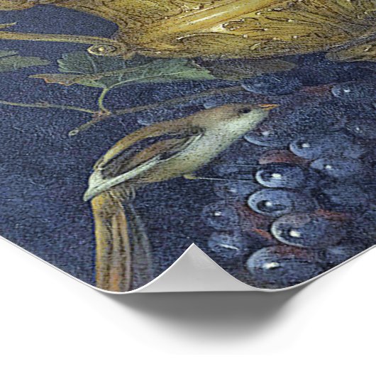 Jakob Bogdani Een bloesvaas Poster (Hoek)