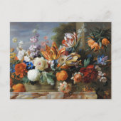 Jakob Bogdani Tulips Peonies en andere bloemen Briefkaart (Voorkant)