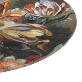 Jakob Bogdani Tulips Peonies en andere bloemen Snijplank (Hoek)