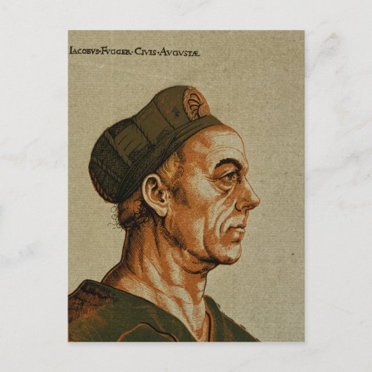 Jakob Fugger Briefkaart (Voorkant)