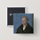 Jakob Fugger, de Rich Vierkante Button 5,1 Cm (Voorkant /achterkant)