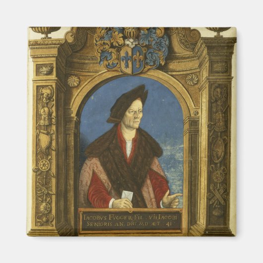 Jakob Fugger uit Geheim Ehrenbuch Magneet (Voorkant)