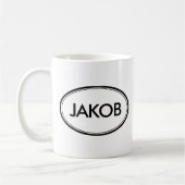 Jakob Koffiemok (Links)