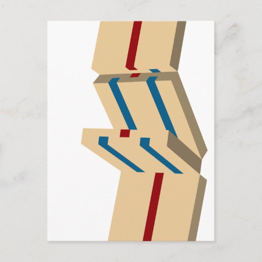 jakobladder briefkaart (Voorkant)