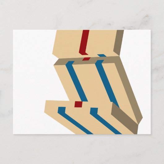 jakobladder briefkaart (Voorkant)