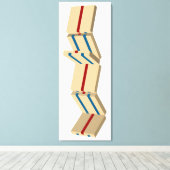 jakobladder canvas afdruk (Insitu (Houten vloer))