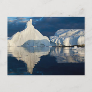 Jakobshavn Glacier Disko Bay Ilulissat, Groenland Briefkaart