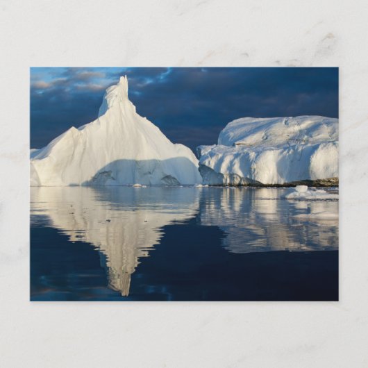 Jakobshavn Glacier Disko Bay Ilulissat, Groenland Briefkaart (Voorkant)