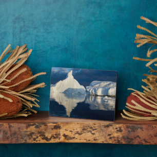 Jakobshavn Glacier Disko Bay Ilulissat, Groenland Fotoplaat