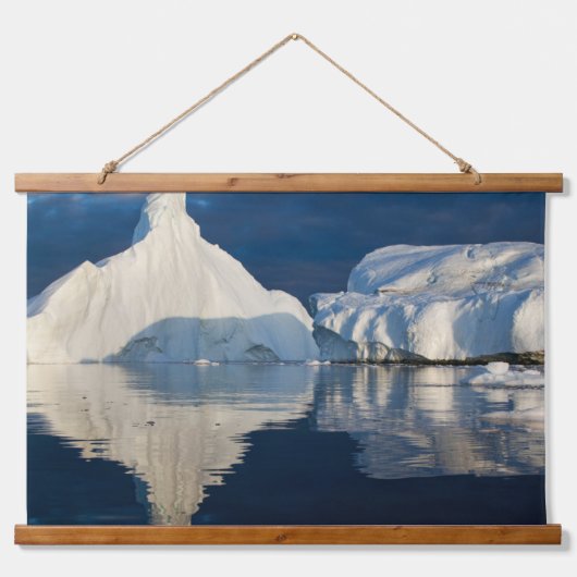 Jakobshavn Glacier Disko Bay Ilulissat, Groenland Hangend Wandkleed (Voorkant)