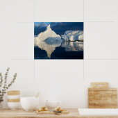 Jakobshavn Glacier Disko Bay Ilulissat, Groenland Poster (Keuken)