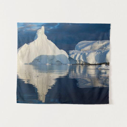Jakobshavn Glacier Disko Bay Ilulissat, Groenland Wandkleed (Voorkant (horizontaal))