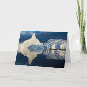 Jakobshavn Gletsjer Disko Bay Ilulissat, Groenland Kaart