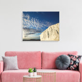 Jakobshavn-gletsjer in Disko-baai Canvas Afdruk (Insitu (Woonkamer))