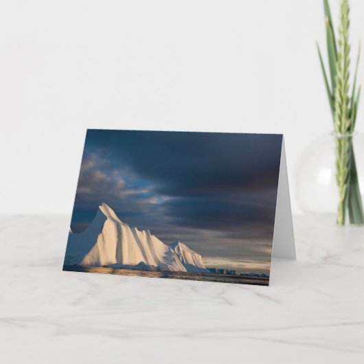 Jakobshavn Isfjord Groenland Kaart (Voorkant)