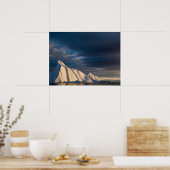 Jakobshavn Isfjord Groenland Poster (Keuken)