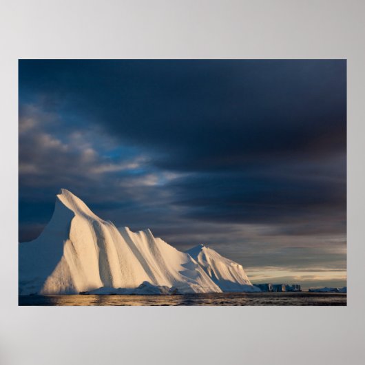 Jakobshavn Isfjord Groenland Poster (Voorkant)