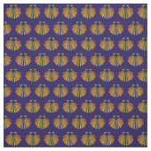 Jakobspilgrim kokkelschelp stof (Swatch)