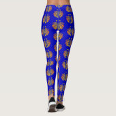 Jakobsschelp voor pelgrims leggings (Achterkant)