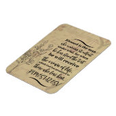 Jakobus 1:12 Bijbelvers Magneet (Linkerzijde)