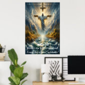 Jakobus 2:19 U gelooft dat God één is Poster (Thuiskantoor)