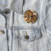 Jakuchu_ 虎図 ronde button 5,7 cm (In situ)