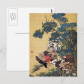 Jakuchu, Art Briefkaarten (Voorkant / Achterkant)