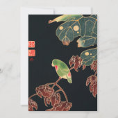 Jakuchu - De Paroquet Kaart (Voorkant)