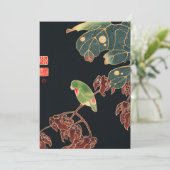 Jakuchu - De Paroquet Kaart (Staand voorkant)