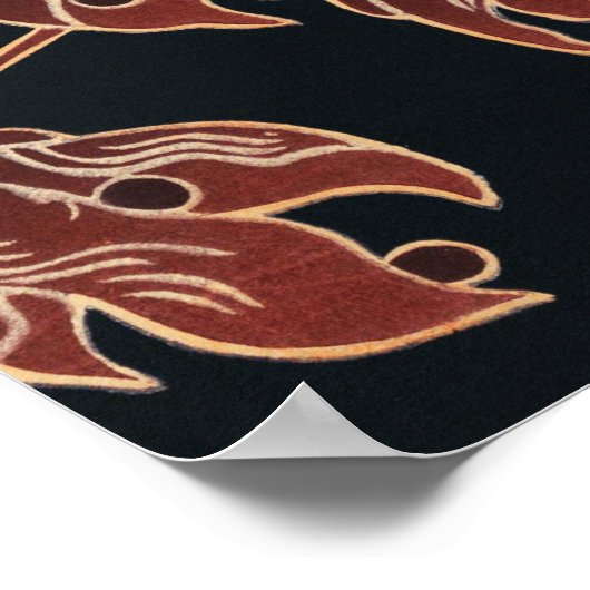 Jakuchu - De Paroquet Poster (Hoek)