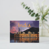 Jal Mahal Jaipur India Briefkaart (Staand voorkant)