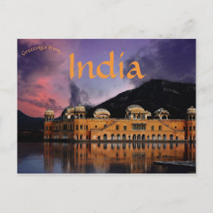 Jal Mahal Jaipur India Briefkaart