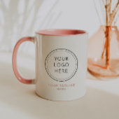 JALAINE Moderne Minimalistische Blush Custom Logo Mok