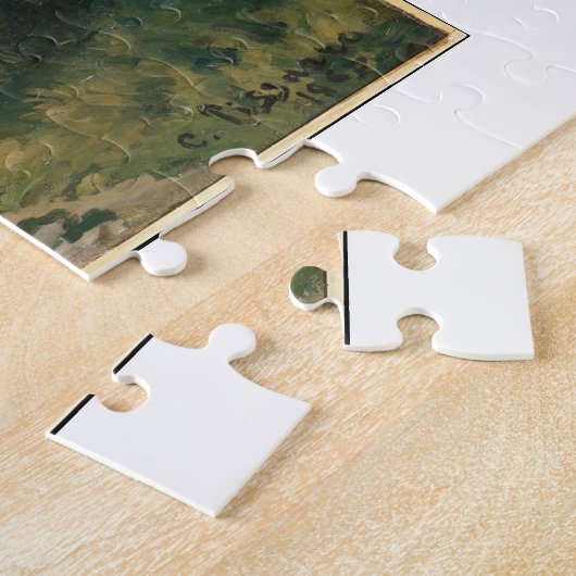 Jalais Hill, Pontoise 1867 Camille Pissarro Art Legpuzzel (Zijkant)