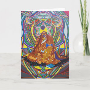 jalal ad-din rumi - 2010 als wenskaart kaart